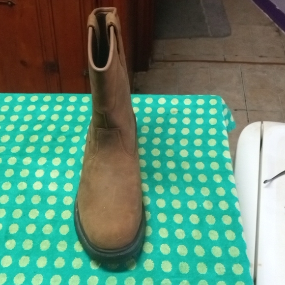 Men's steel toed waterproof work boots - Picture 2 of 2